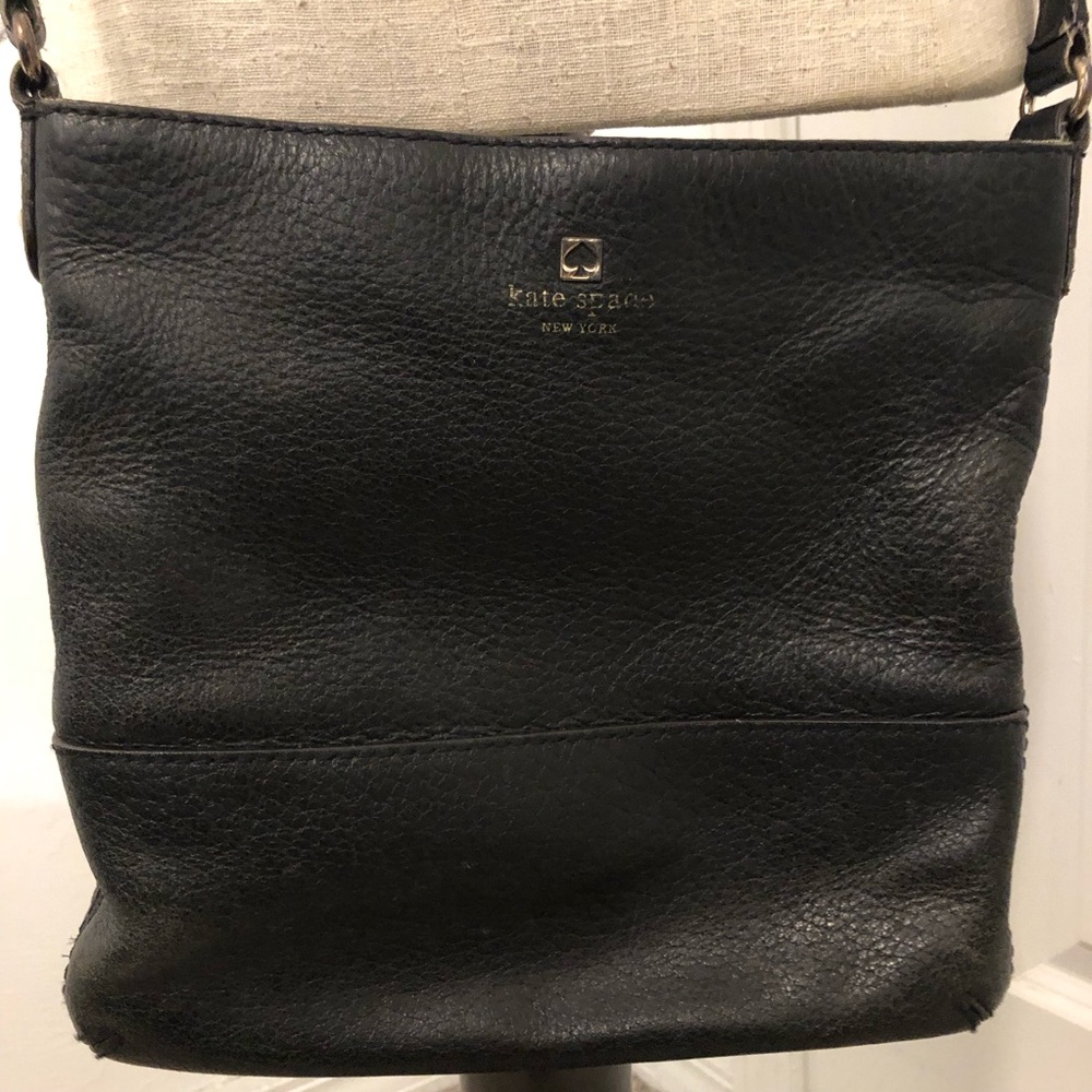 Kate Spade Black Leather Crossbody Bag